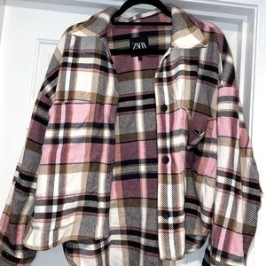 Zara Flannel Blazer